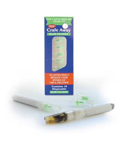 12 x packs of Crafe Away Roll Up filters