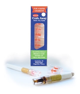 12 x packs of Crafe Away Standard Cigarette Filters