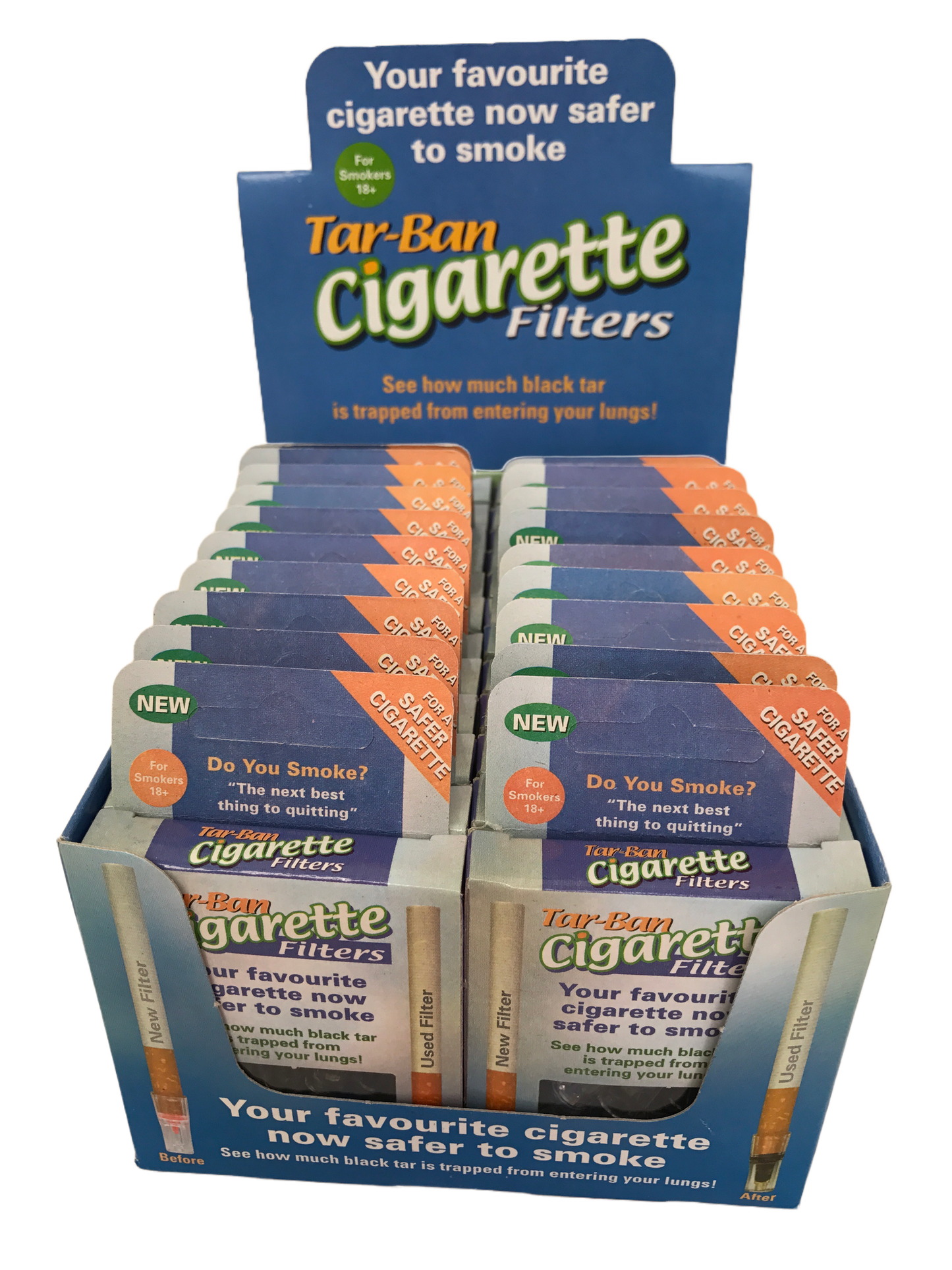 24 x packs of TarBan Standard Cigarette Filters
